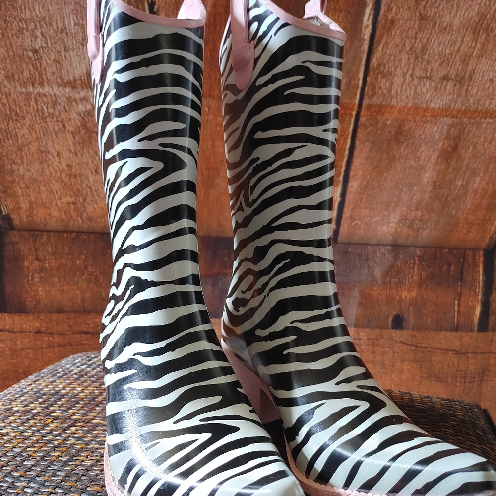 Cowboy rain boots